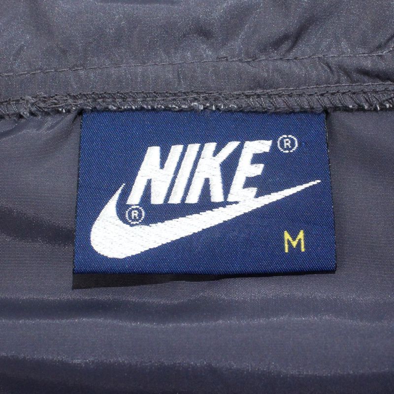 80s vintage NIKE ハーフジップ 紺タグ ナイロンジャケット メンズ