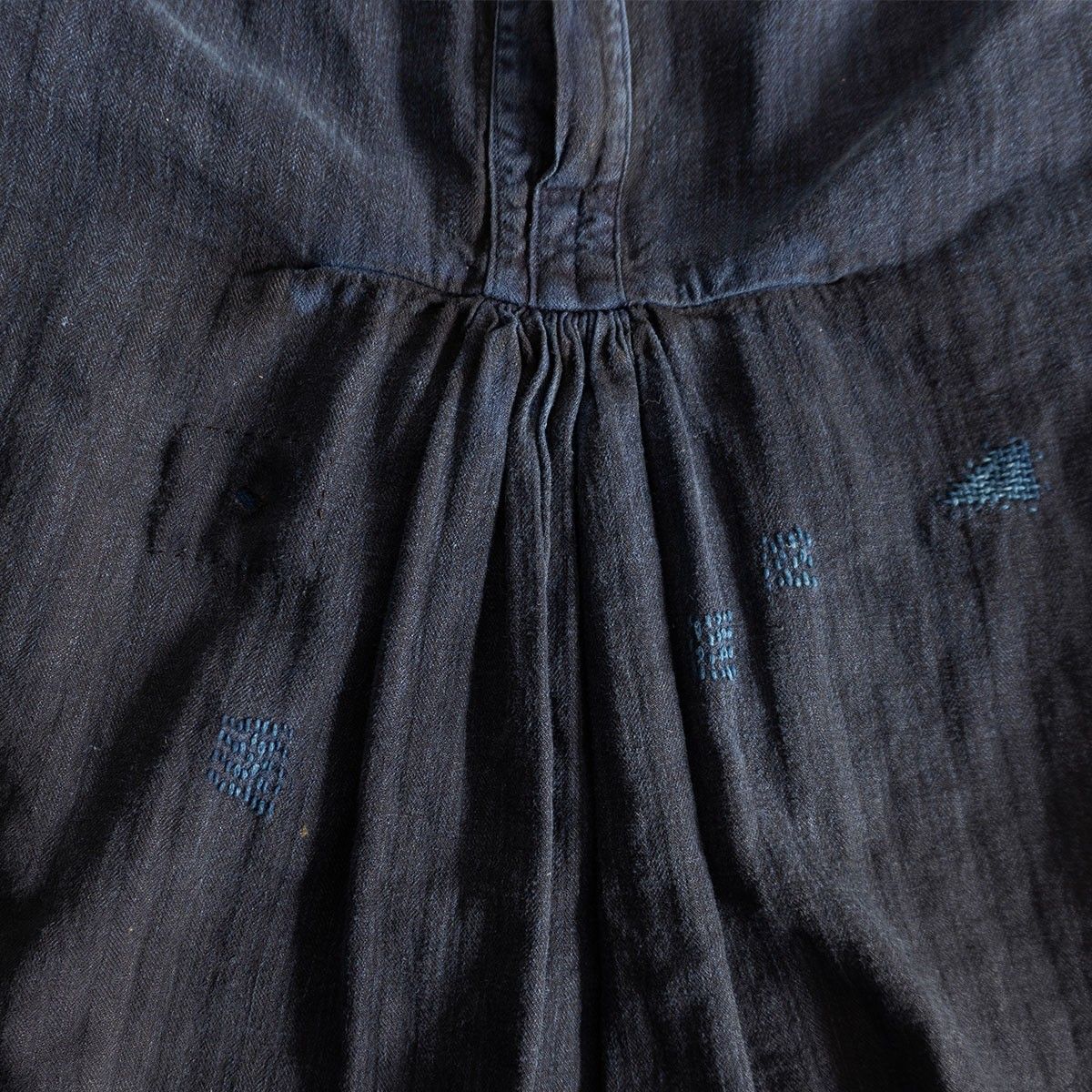 インディゴリネン ブラウス