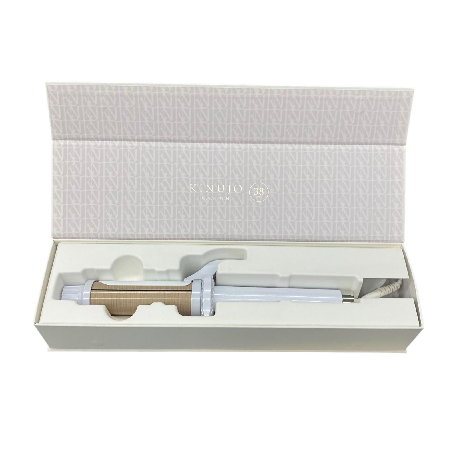 SG00001 KINUJO 絹女 キヌージョ カール ヘア アイロン 38mm KC38N