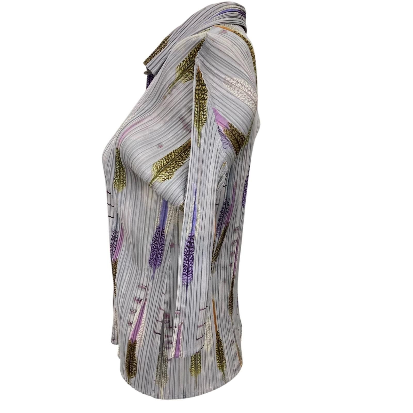  186001 PLEATS PLEASE プリーツプリーズ ブラウス M レディース 長袖 シャツ ブラウス