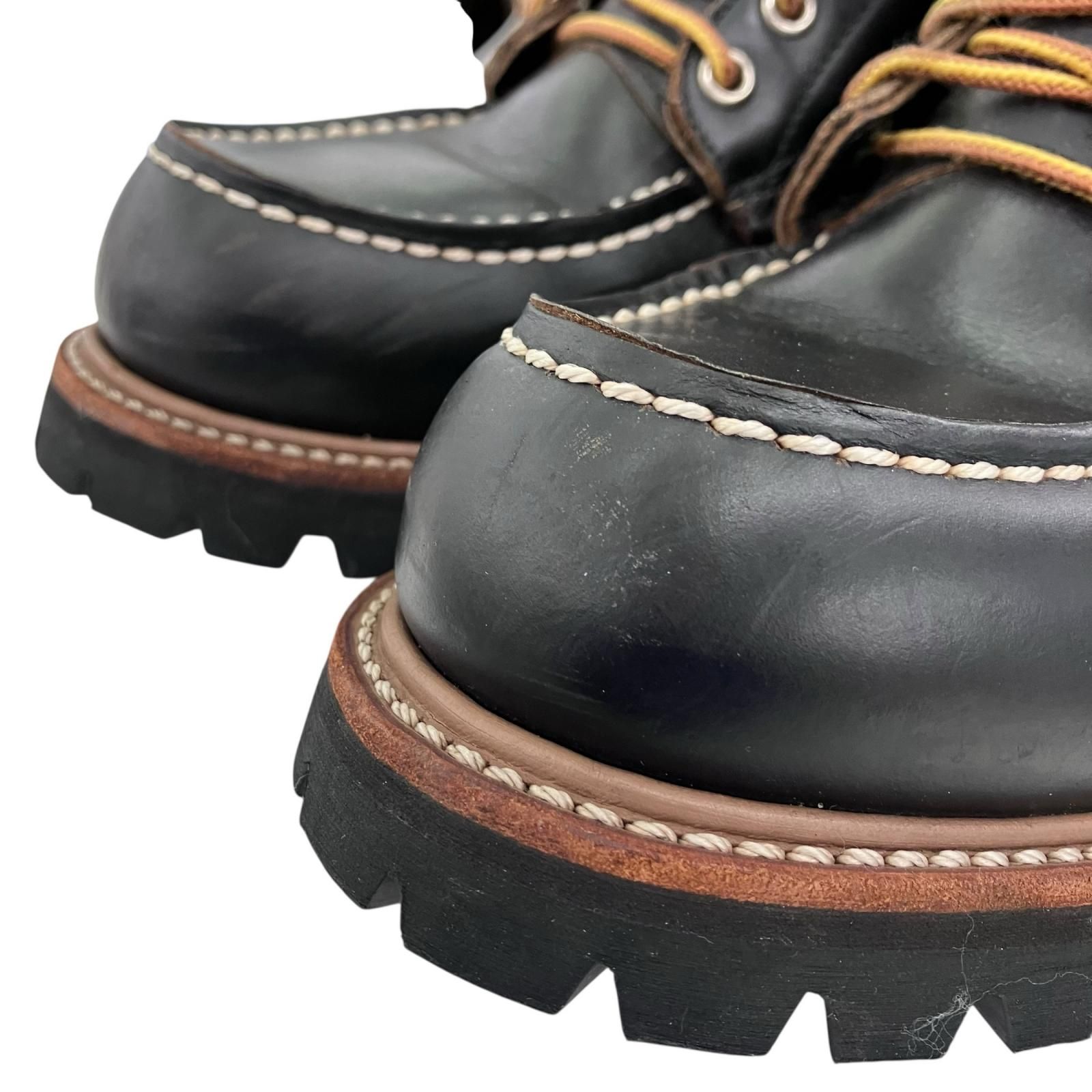 186000 REDWING レッドウイング ショートブーツ 8136 26.5 cm ブラック 茶芯 メンズ