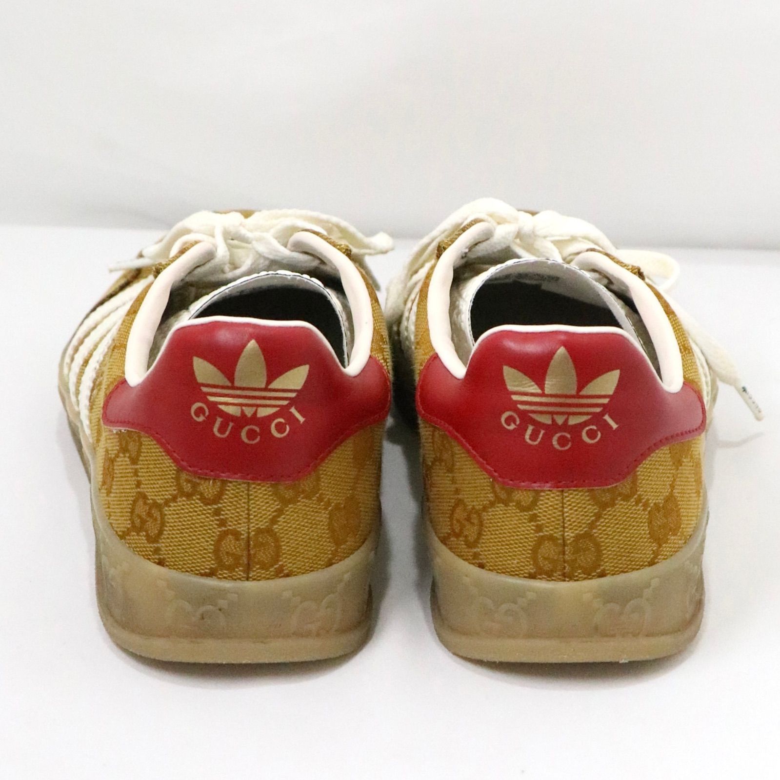 GUCCI×adidas コラボ ガゼル スニーカー GGキャンバス グッチ 