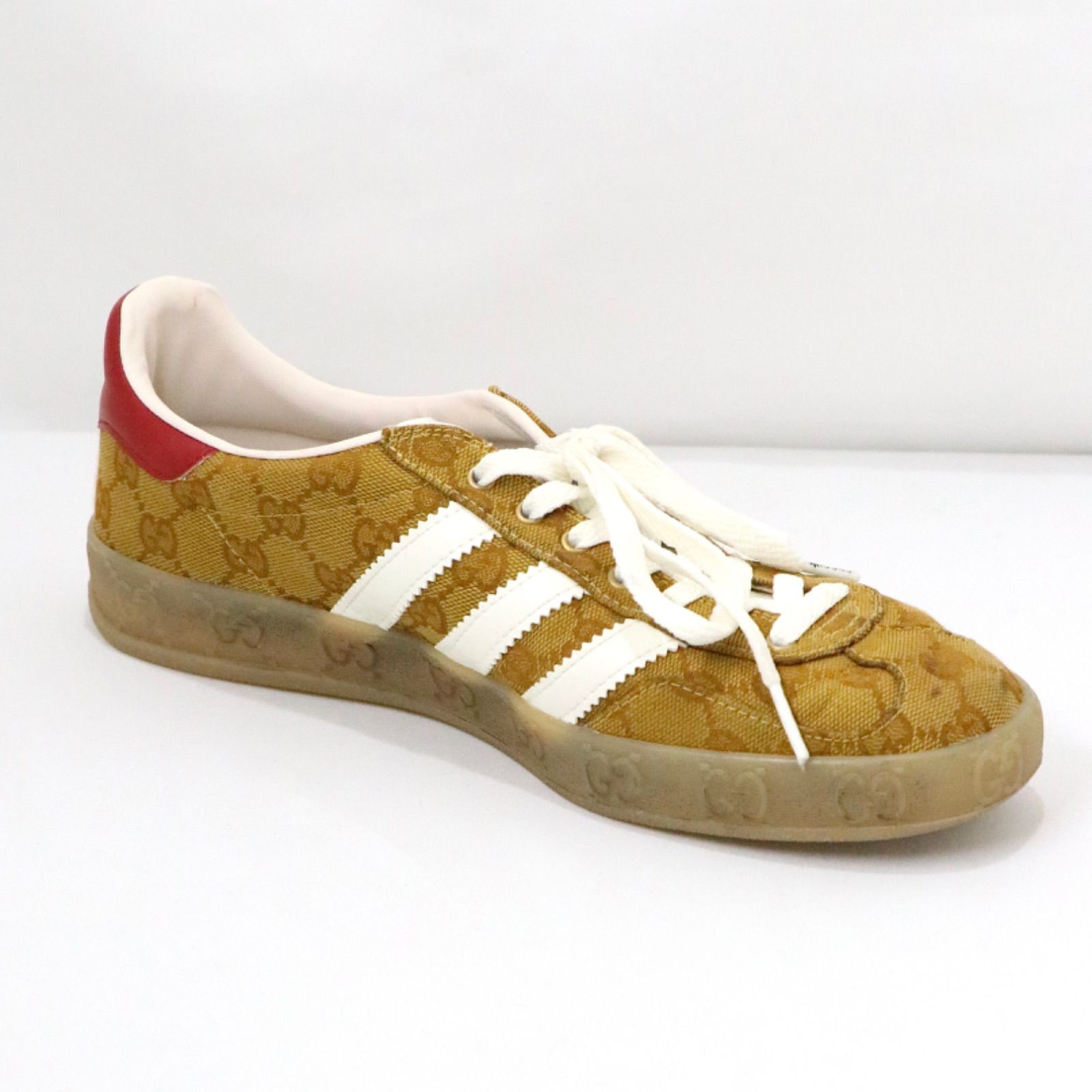 GUCCI×adidas コラボ ガゼル スニーカー GGキャンバス グッチ 