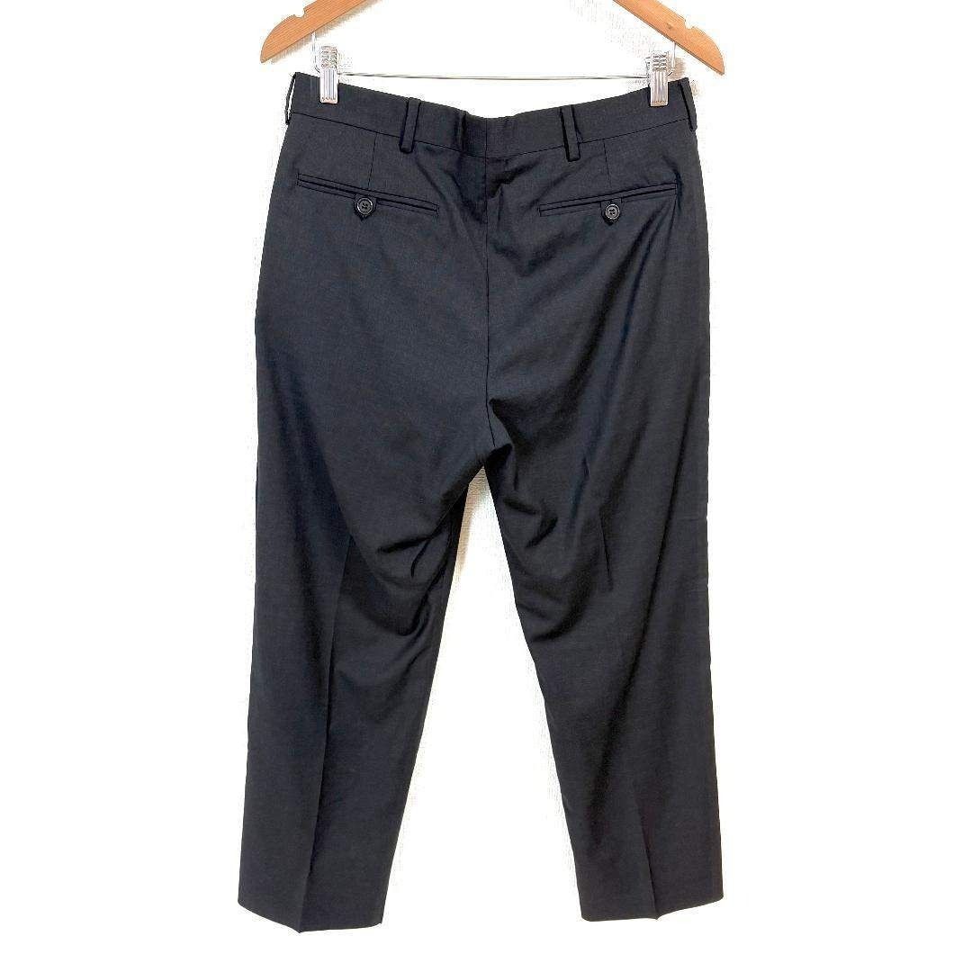 本人期 ヘルムートラング スラックスパンツ 46 ブラックグレー