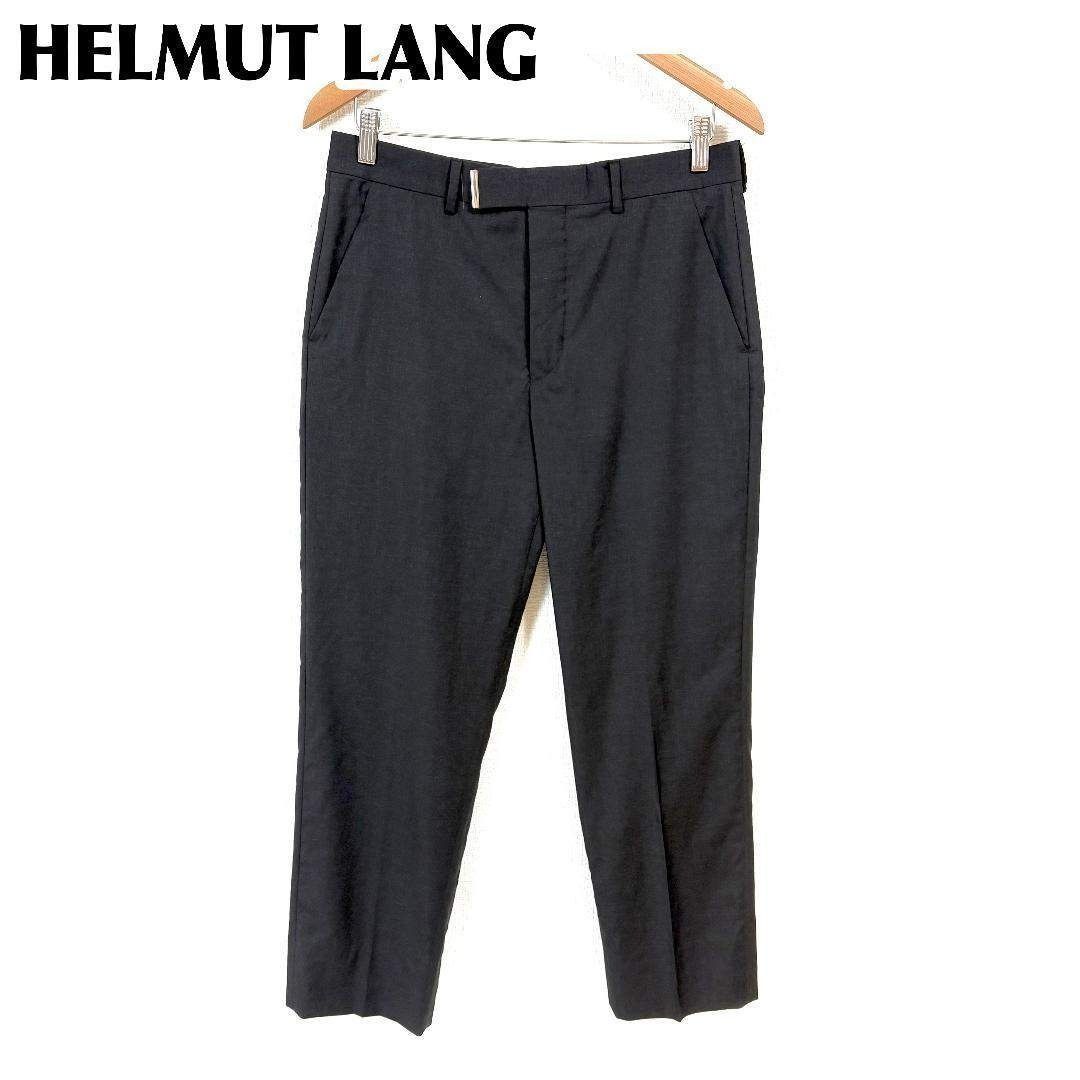 本人期 ヘルムートラング スラックスパンツ 46 ブラックグレー