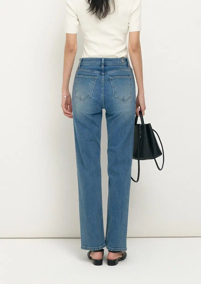 SIE シエ サンディ ストレート デニム インディゴブルー S