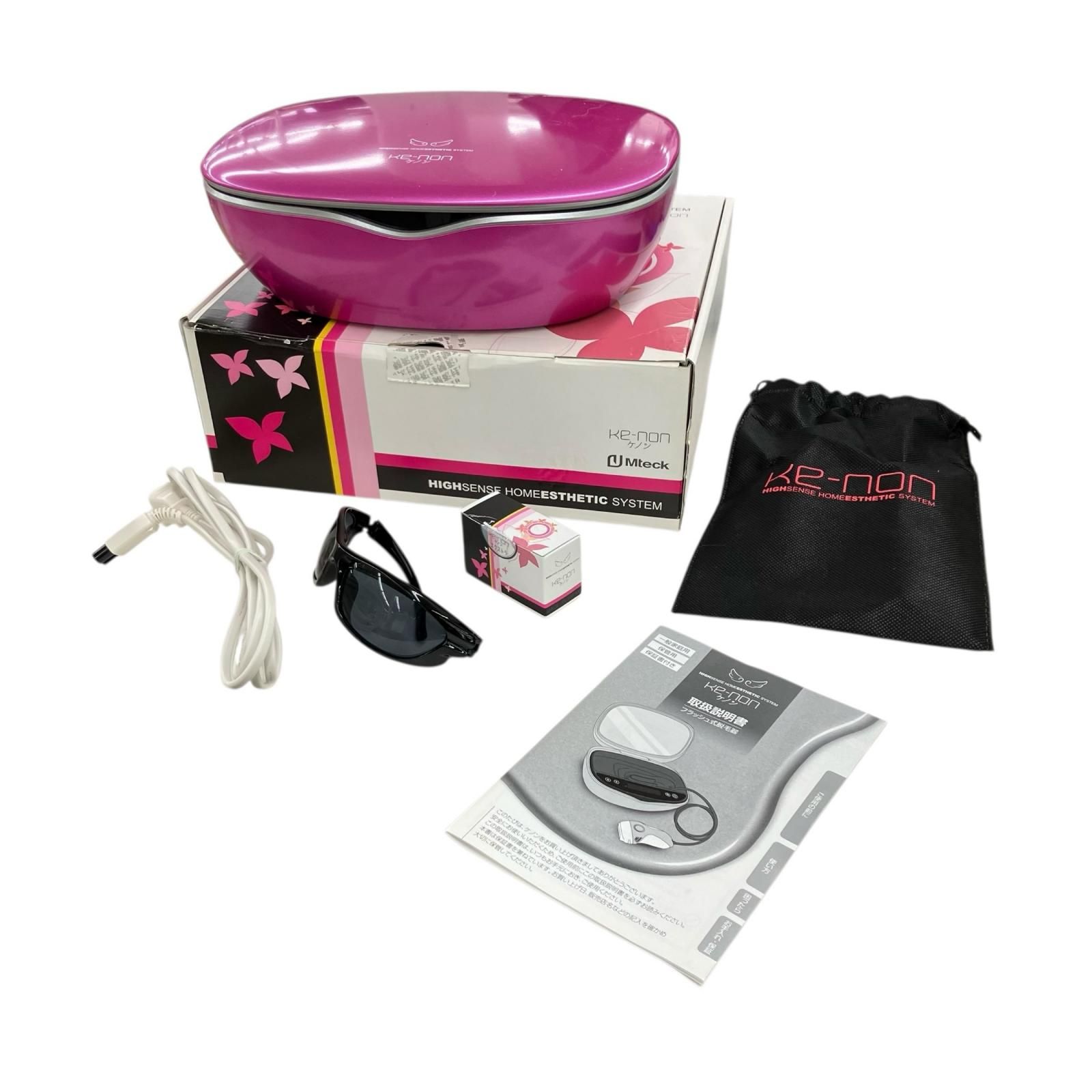 186000 現状品 KE-NON ケノン 脱毛器 V6.2 NIPL-2080 ピンク