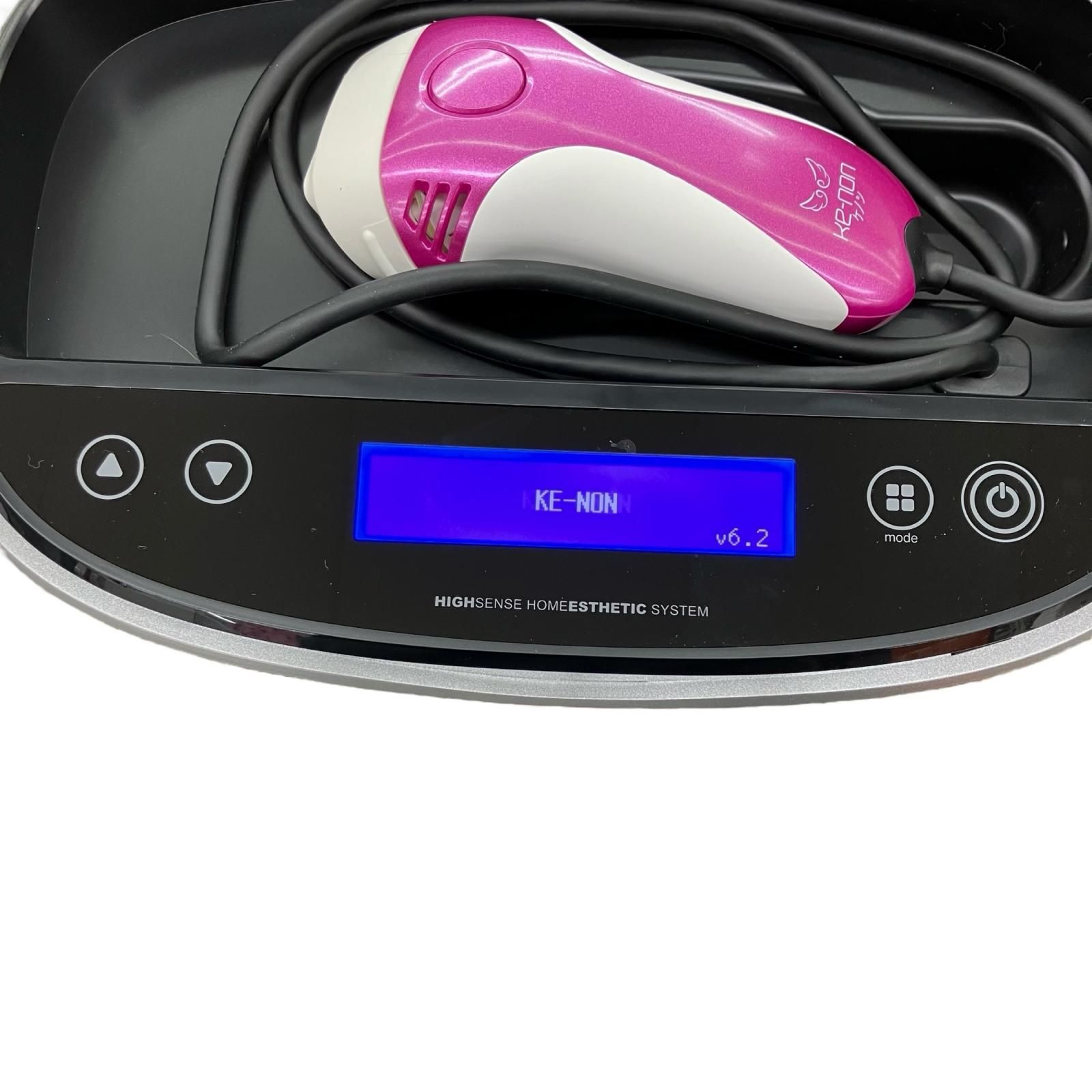 脱毛器 ケノン Ver6.2 眉毛脱毛器付き ピンク 脱毛器ケノンv6.2 （ピンク） ケノン Ver.6.2 家庭用脱毛器 眉毛用脱毛