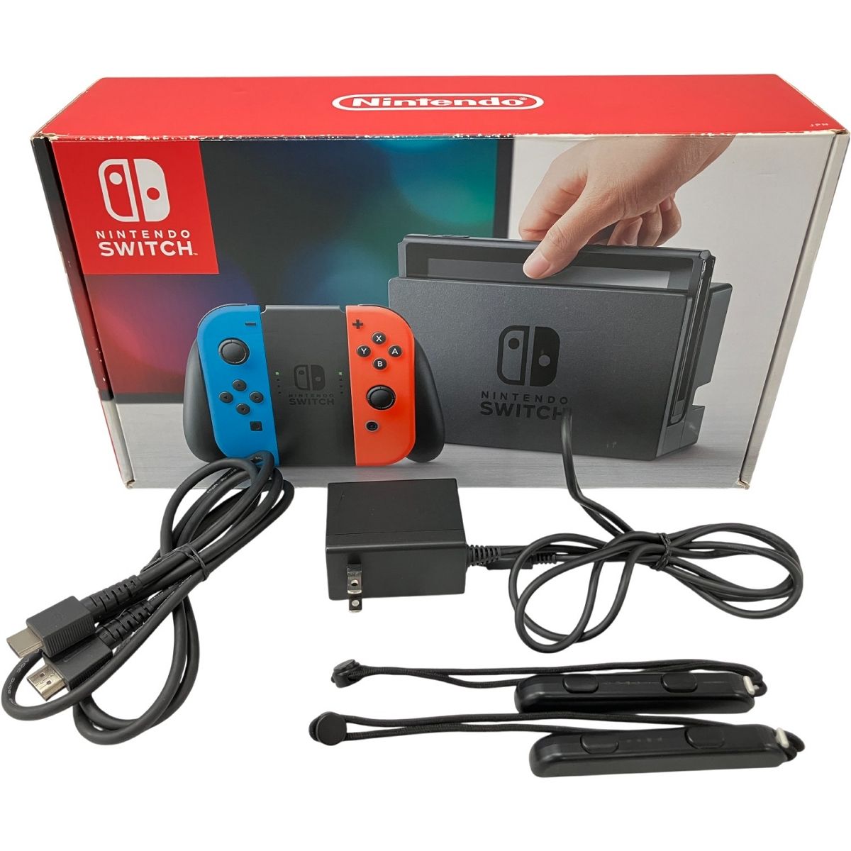 Nintendo Switch HAC-S-KABAA ネオンブルー ワイヤレスコントローラー付き 家庭用 ゲーム機 スイッチ ニンテンドー 任天堂 H10561481