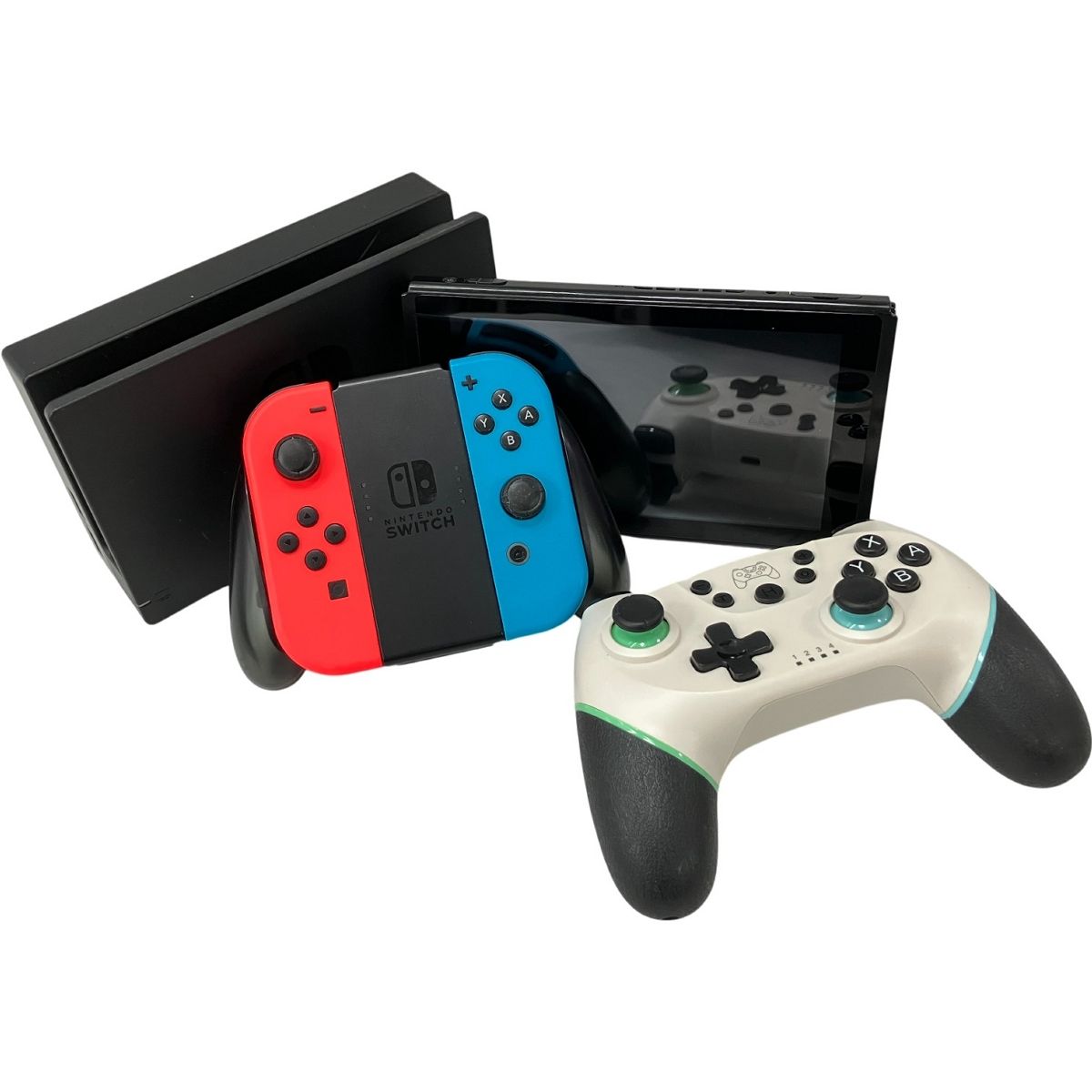 Nintendo Switch HAC-S-KABAA ネオンブルー ワイヤレスコントローラー付き 家庭用 ゲーム機 スイッチ ニンテンドー 任天堂 H10561481