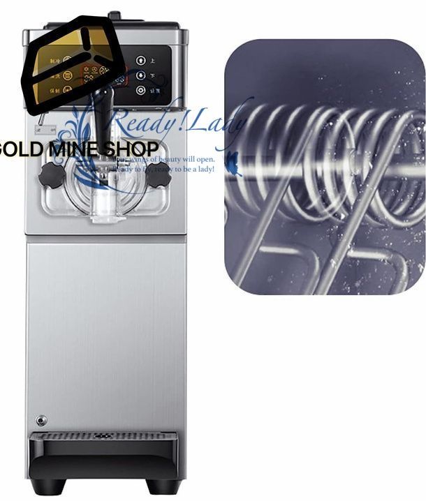 業務用アイスクリームマシン 12-16L|Hステンレススチールアイスクリームメーカー