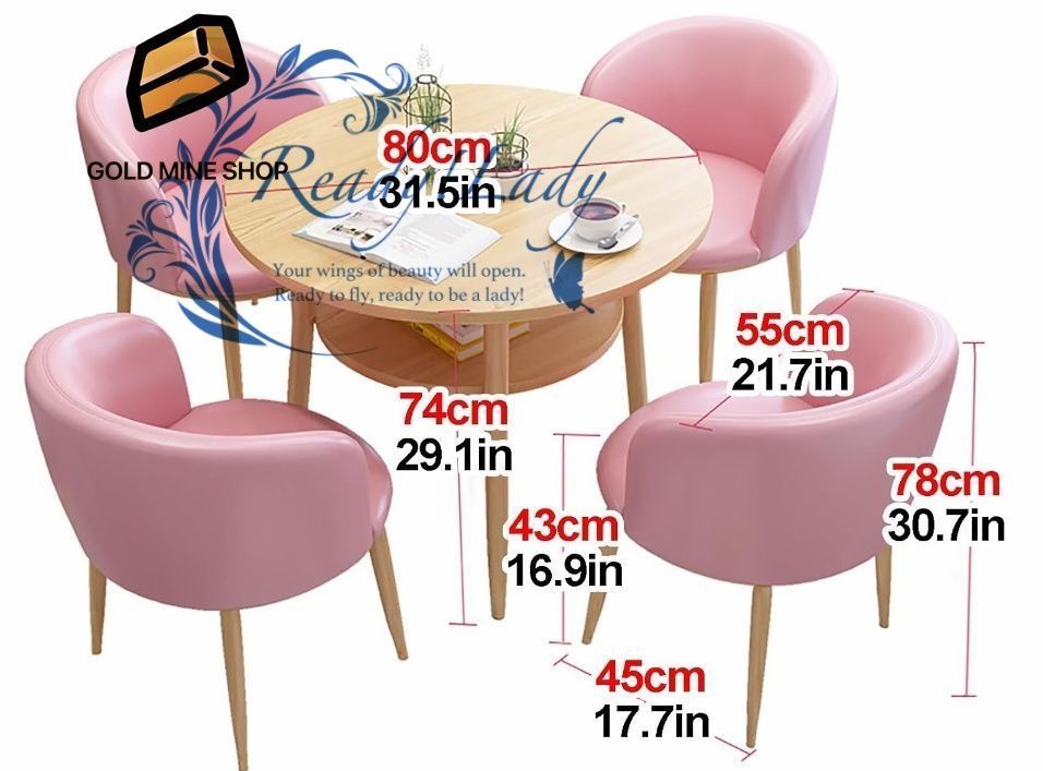 丸ダイニングテーブルと椅子セット 受付小さな丸いテーブルのシンプル グテーブルと椅子セット ダイニングセット 食卓セット ダイニングテーブルセット4人用 レジャーテーブルと椅子セットのオフィスホテル Color Red MARWIL-DEMENAGEMENTS_CH