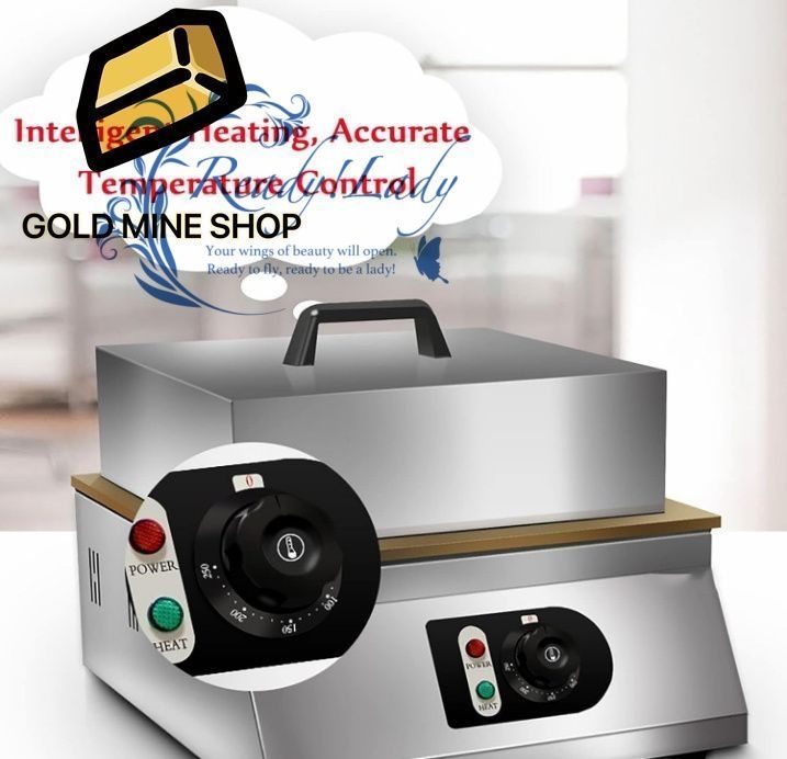 電気スフレマシン 業務用どら焼きパンケーキスフレメーカーマシン 温度範囲 50-250° ステンレスカバー付き レストラン パン屋 デザート店用