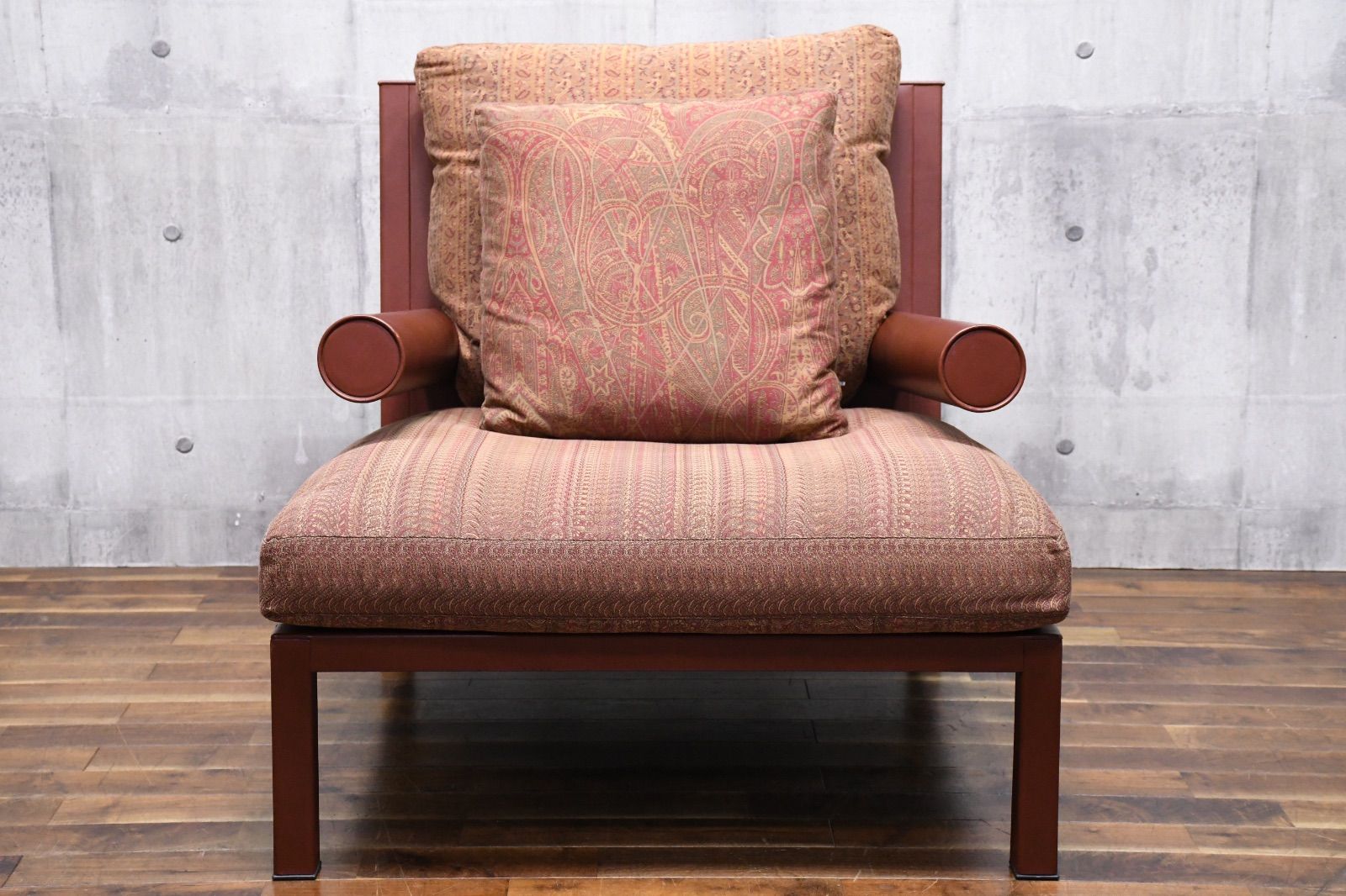 EJK85 B-B ITALIA BAISITY バイシティ アームチェア 1人掛けソファ アントニオ チッテリオ イタリア ヴィンテージ モダン シングルソファ 1Pソファ