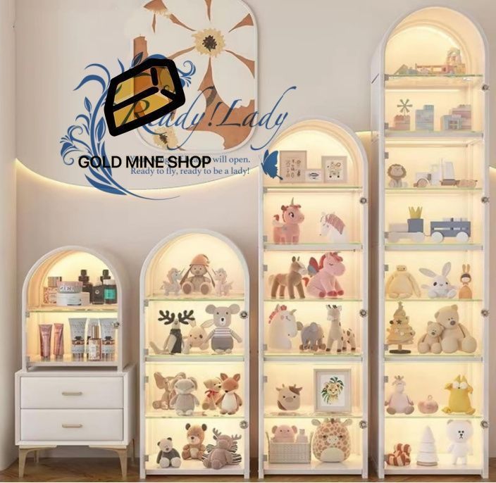 ぬいぐるみ収納ケース ちゃ収納ボックス 食器棚 キッチン収納 オープンラック キッチンラック 収納棚 食器だな 収納 本棚 収納ラック リビングルーム 取り外し自由の板 8層 MARWIL-DEMENAGEMENTS_CH