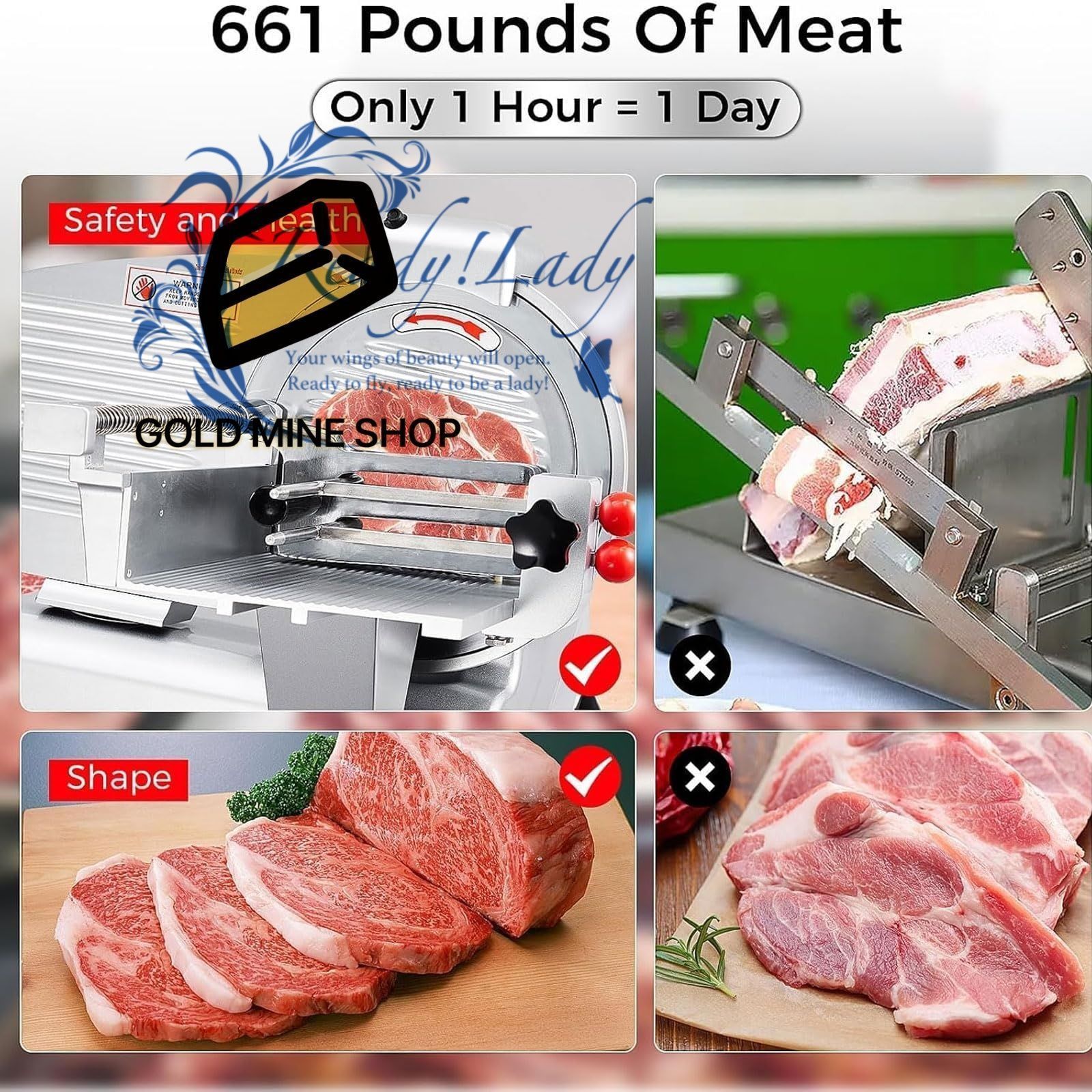 mmの肉切断プロセス