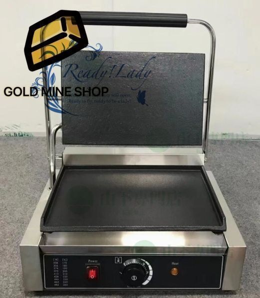 パニーニクッカー パニーニメーカー プレス 両面 溝付き 単相 100V 業務用 家庭用