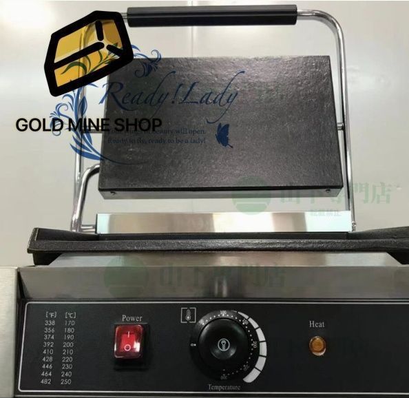 パニーニクッカー パニーニメーカー プレス 両面 溝付き 単相 100V 業務用 家庭用 MARWIL-DEMENAGEMENTS_CH