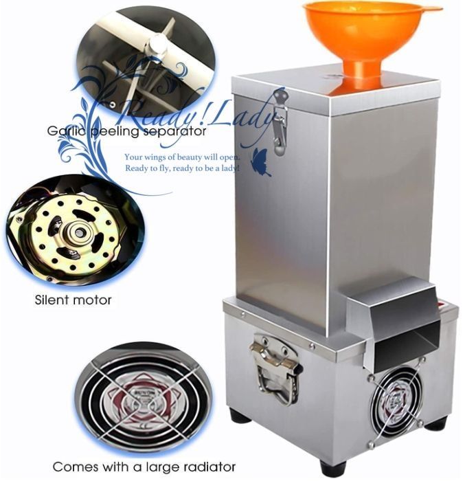 電動ニンニク皮むき機 業務用電動ニンニク皮むき器 ニンニク皮むきツールマシン レストラン バーベキューショップ 食堂 ホテル用ステンレススチール MARWIL-DEMENAGEMENTS_CH