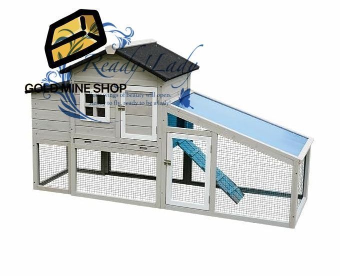 屋外の木製鶏小屋 大型鶏舎 家禽ケージ 鶏小屋 4-6羽用 2段 巣箱が付いている耐候性 ウサギ小屋 アヒル小屋 ペットケージ 水で洗える組み立て簡単 ハリネズミ小屋 幼稚園 動物園で使用