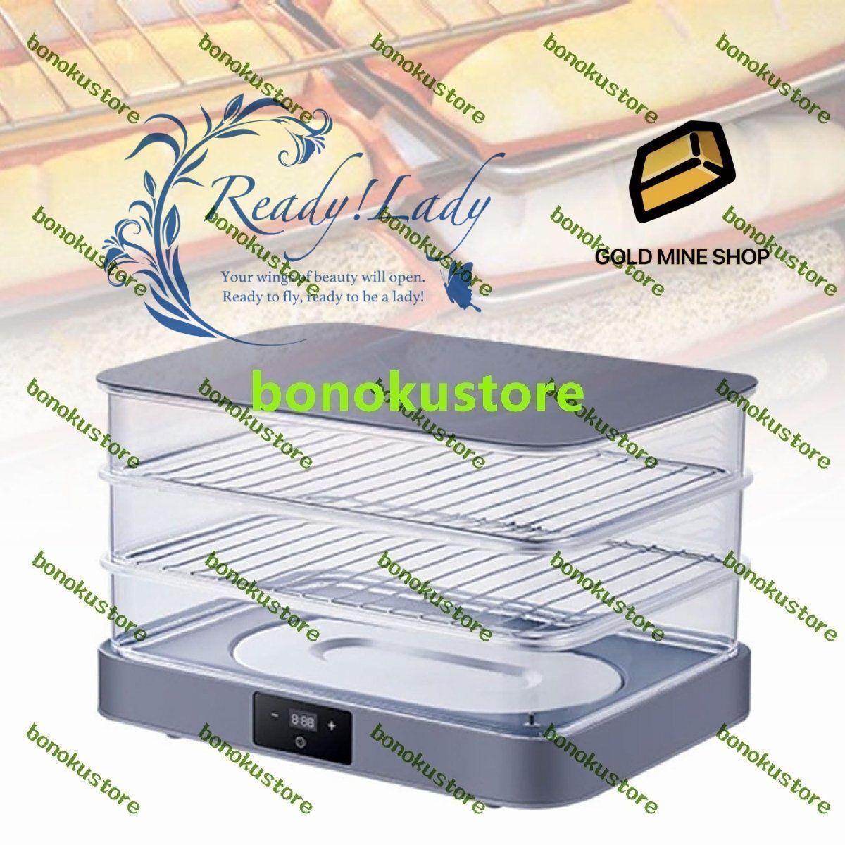 40L家庭用発酵ボックス 130W取り外し な3層パンプルーフィングマシン 温度20 45°C タイミング1分 24時間 ヨーグルト ピザ用