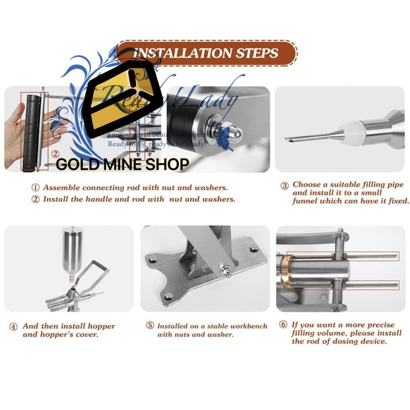 手動チュロスメーカー ステンレス鋼付き4 5 L手動チュロスフィラー スペインチュロスメーカークリーム充填機
