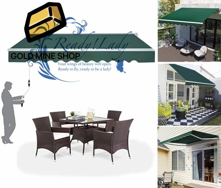 日除けシェード3m 1.5m 日よけ サンシェード 屋外 サンシェード 大型 ベランダ 防水 撥水 UVカット紫外線 98 カット 庭 デッキ プール 壁掛けパティオオーニング サイドオーニング 格納式日除けオーニング