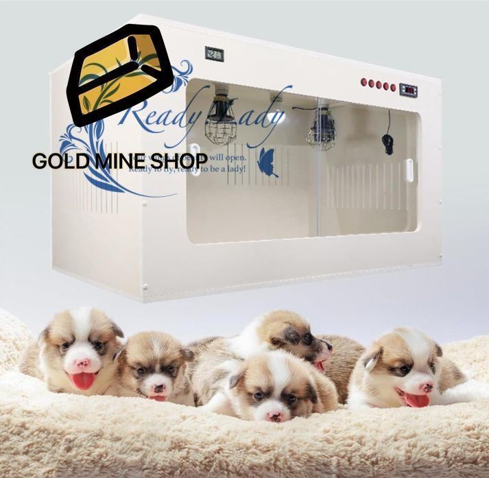 子犬保育器 子猫保育器 ペット保育器ボックス 暖房付き大型ペット保育器 保育器と保育器 子犬 子猫 すべての生き物に最適 80 * 50 * 50CM