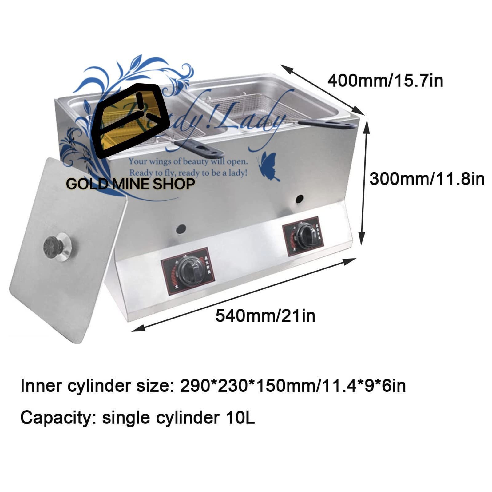 低圧ガスフライヤー