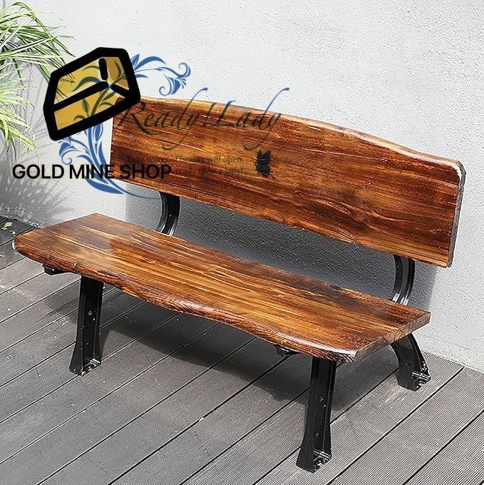 ガーデンベンチ パークベンチ 屋外 ベンチ 屋外 ガーデンチェア ガーデンベンチ 木製 耐荷重約300kg 屋外ベンチ椅子 庭のベンチ 屋外ベンチ アルミベンチ 2 3人が座れ 縁台 ベンチは防水性と耐日光性 150cm