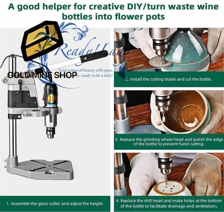 72W 電気ガラスボトルカッター 5000-8000r min 36 個ロータリー切断ツールキット 穴あけ 彫刻 研削 研磨 切断 クリーニング用の DIY クラフト