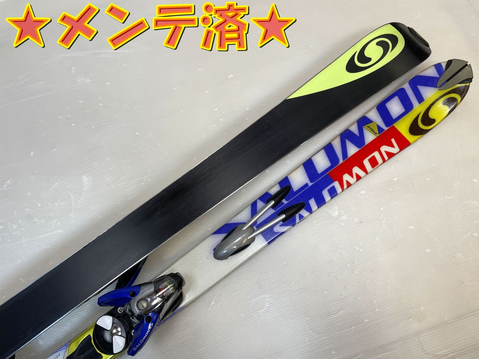 スキー Salomon DEMO 8 3V PILOT 160 cm S810 Ti サロモン カービングスキー スキー板