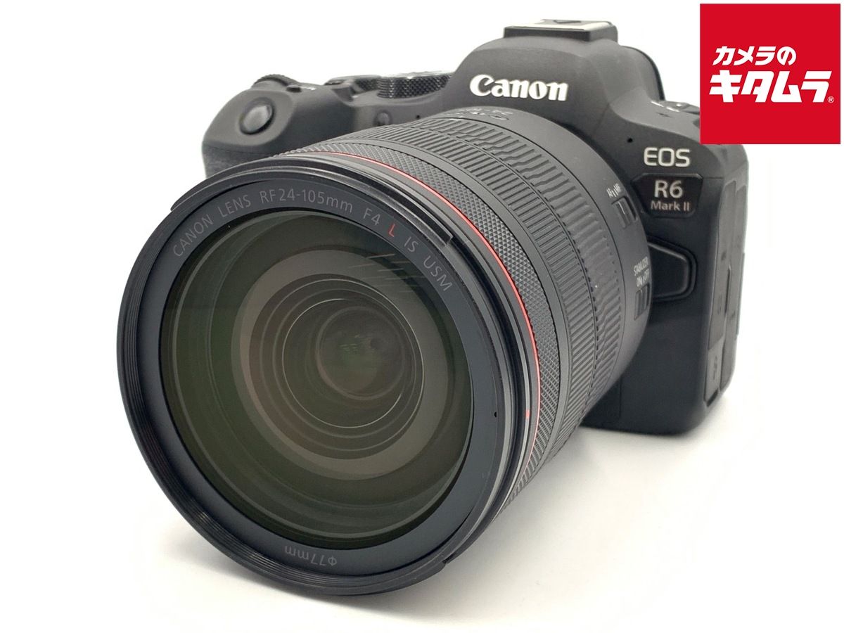 並品 キヤノン EOS R 6 MarkII RF 24-105 L IS USM レンズキット