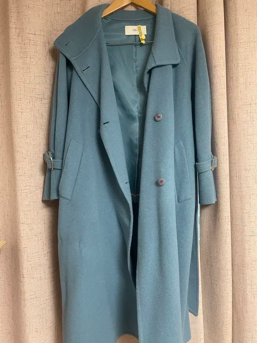 DEWL ハイネック オーバーサイズ カシミア コート 55 サイズ