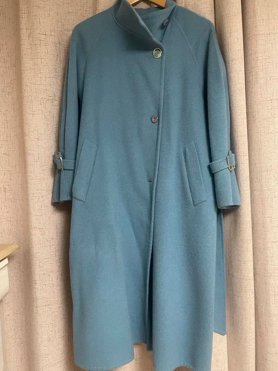 DEWL ハイネック オーバーサイズ カシミア コート 55 サイズ