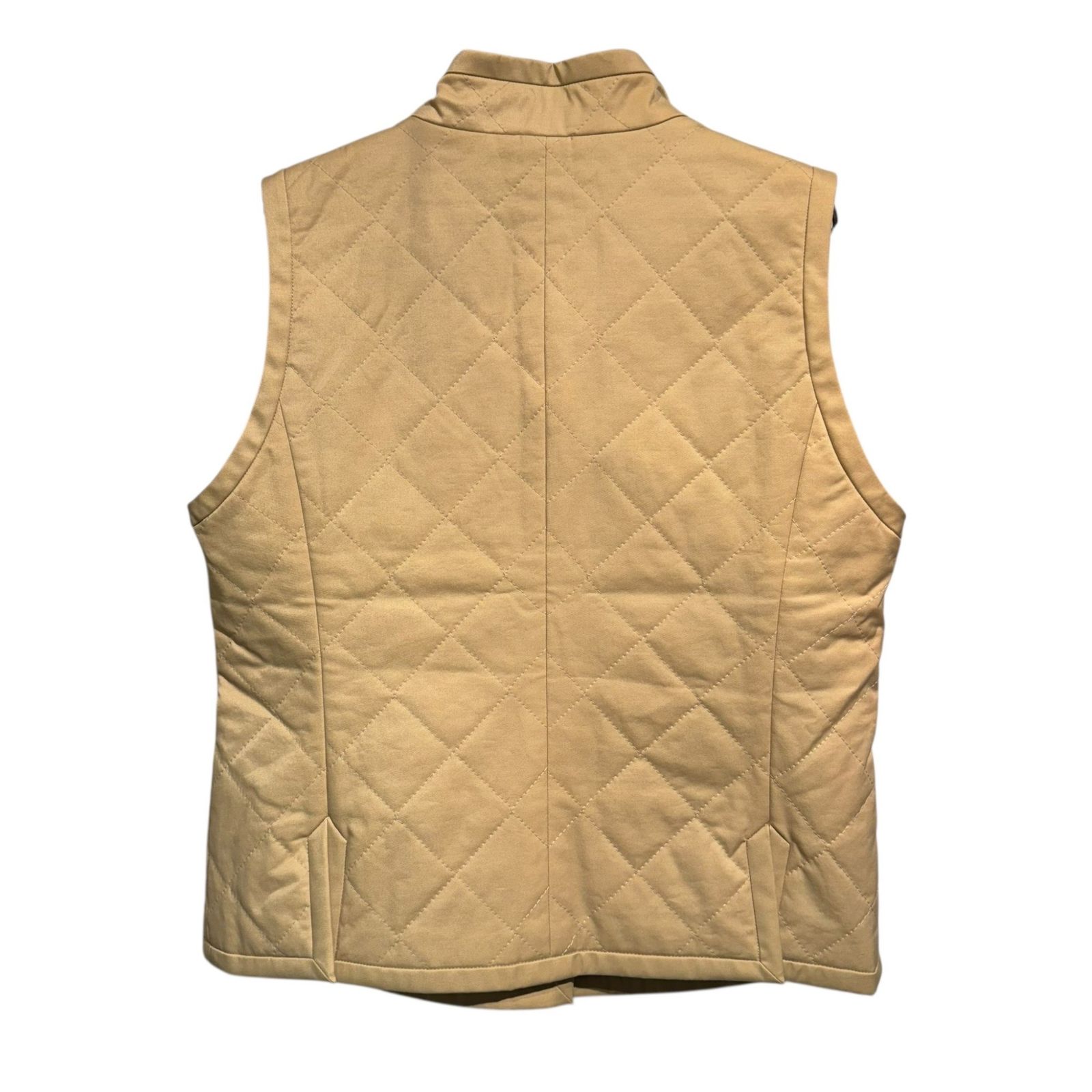 Daks ダックス 11-611947 キルティングベスト レディース ベージュ サイズ9AR