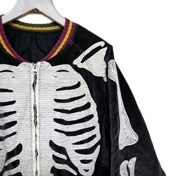 KAPITAL キャピタル 国内正規 BONE EMBROIDERY SOUVENIR JACKET ボーン