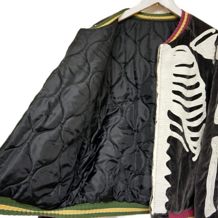 KAPITAL キャピタル 国内正規 BONE EMBROIDERY SOUVENIR JACKET ボーン