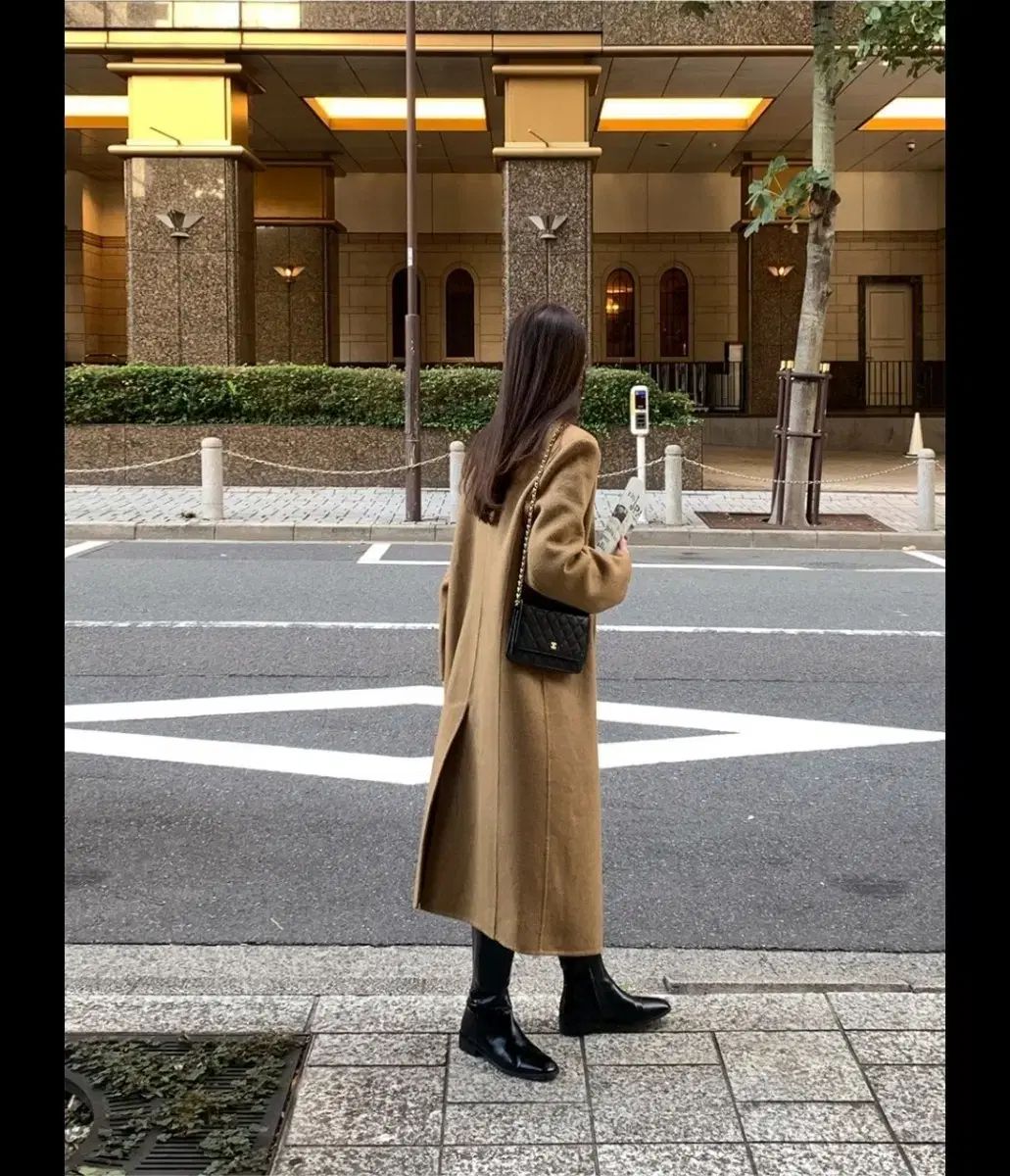 キャメル ロングコート