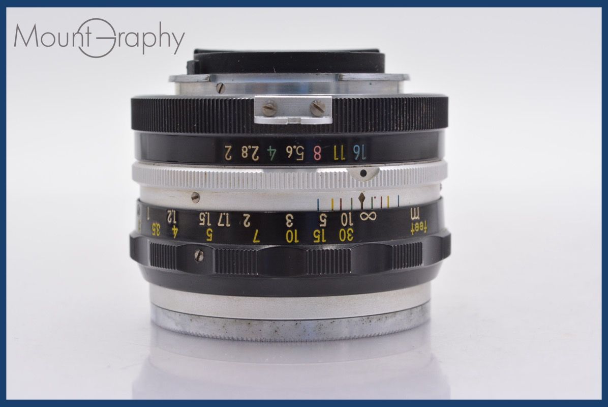 【動作保証】 ニコン Nikon NIKKOR-H Auto 50mm F2 非Ai 前後キャップ付 同梱無料 #am5192 ニコン Nikon NIKKOR-H Auto 50mm F2 非Ai 前後キャップ&レンズ