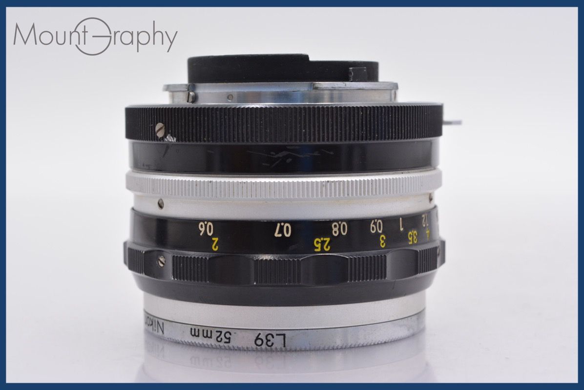 【動作保証】 ニコン Nikon NIKKOR-H Auto 50mm F2 非Ai 前後キャップ付 同梱無料 #mj9346 ニコン Nikon NIKKOR-H Auto 50mm F2 非Ai 前後キャップ&レンズ
