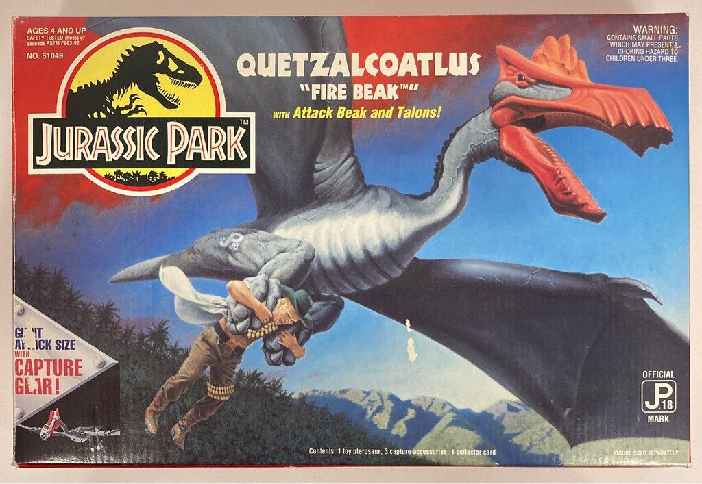 KENNER FIGURE QUETZALCOATLUS FIRE BEAK