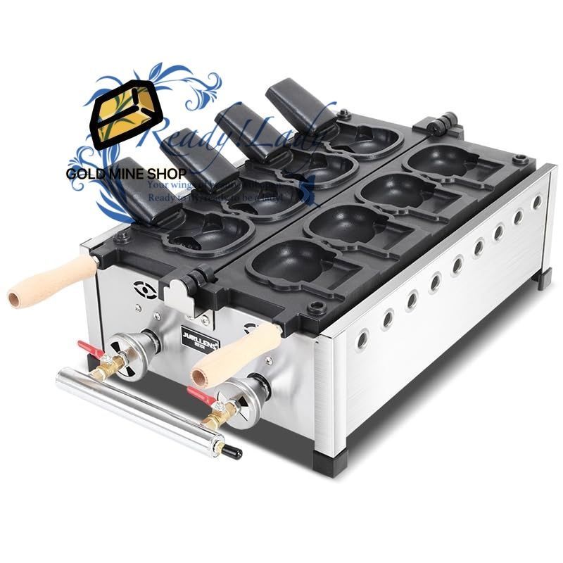 鯛焼きメーカー業務用電気たい焼き機 業務用電気加熱キティ均一加熱三種焙煎機 たいやきタイプ ベーカリーシリーズ たい焼きメーカー4枚