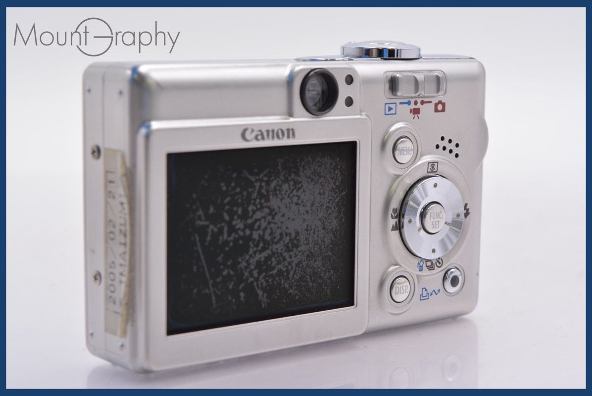 キヤノン Canon IXY DIGITAL 50 3x バッテリー付属 同梱可 #am491