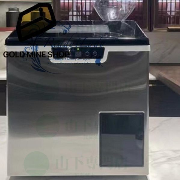 卓上型 全自動製氷機 キューブアイスメーカー 40kg アイスクラッシャー 砕氷機 2in1 業務用 家庭用 １0０V