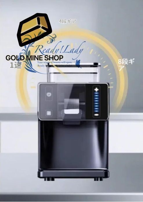  スラッシュマシン スノーフレーク製氷機 雪融解機 高速製氷機 業務用スノーフレーク 小型ミルクアイスかき氷機 自動洗浄機能 速度調整 スムージー ミルク アイスクリーム スラッシー用 ブラック かき氷機 調理器具