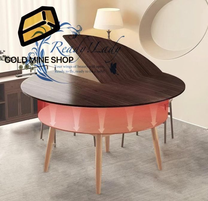 折りたたみ式ラウンドポーカーテーブルトップ イベントケータリング ウェディングバンケット 直径4フィート ポータブルで省スペース