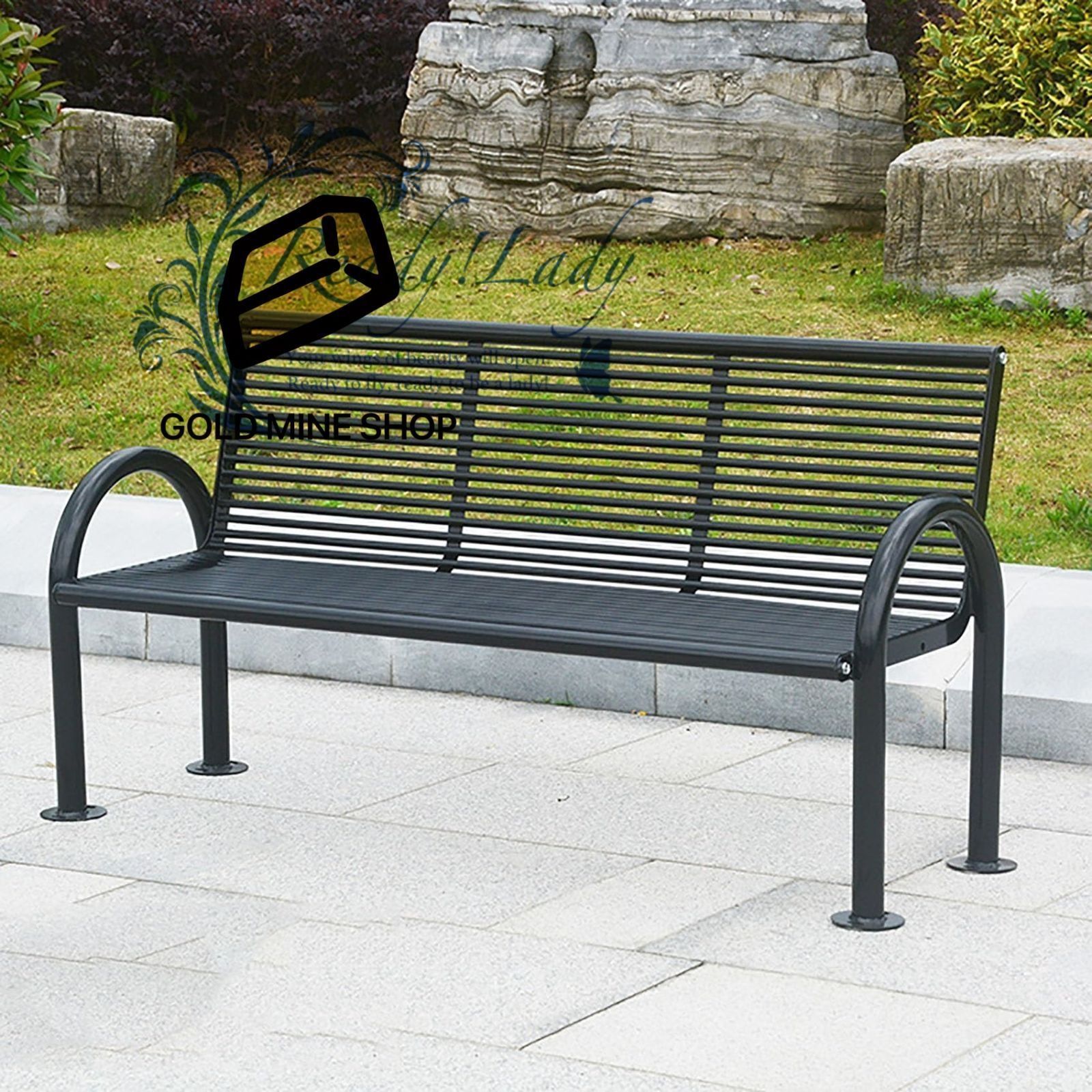 ガーデンチェア 屋外 ガーデンチェア 150X60X75CM ベンチ ガーデンベンチ 屋外 ベンチ 庭のベンチ アルミベンチ ガーデンファニチャー 防水性と耐日光性 金属錬鉄素材 公園や庭園などのさまざまな公共の場所に適しています