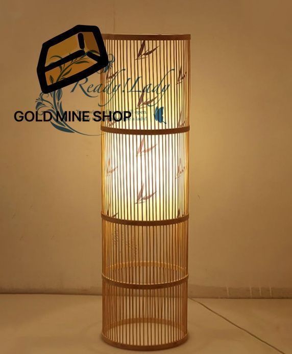 フロアライト LEDスタンドライト 竹編み 和風 完成品 LED電球付き インテリア照明 床置き おしゃれ 間接照明 フットスイッチ ホテル カフェ 喫茶店 寿司屋 居酒屋 レストラン 寝室 和室 新築祝い タイプ