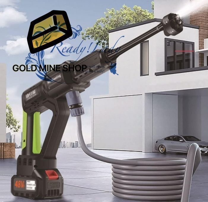 ルーフテント 車 ルーフテント 車上テント 軽自動車 カールーフテント コードレス高圧洗浄機 48vリチウムバッテリー付きポータブル高圧洗浄機 6 in 1ノズル 車 床 庭の掃除と散水用バッテリー高圧洗浄機